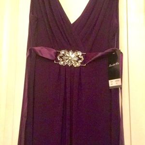 Scarlet Nite dark purple social dress size 12